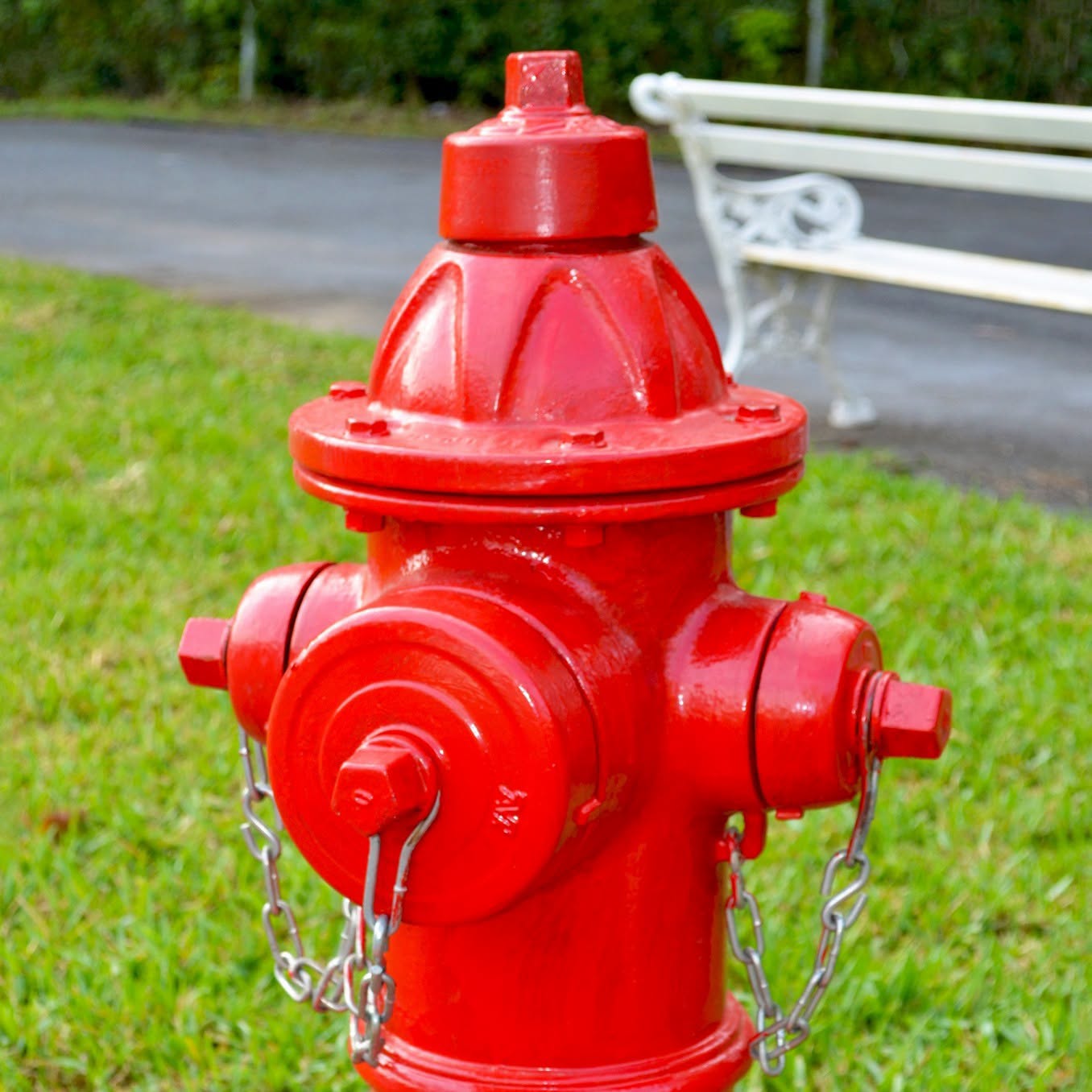 red fire hydrant